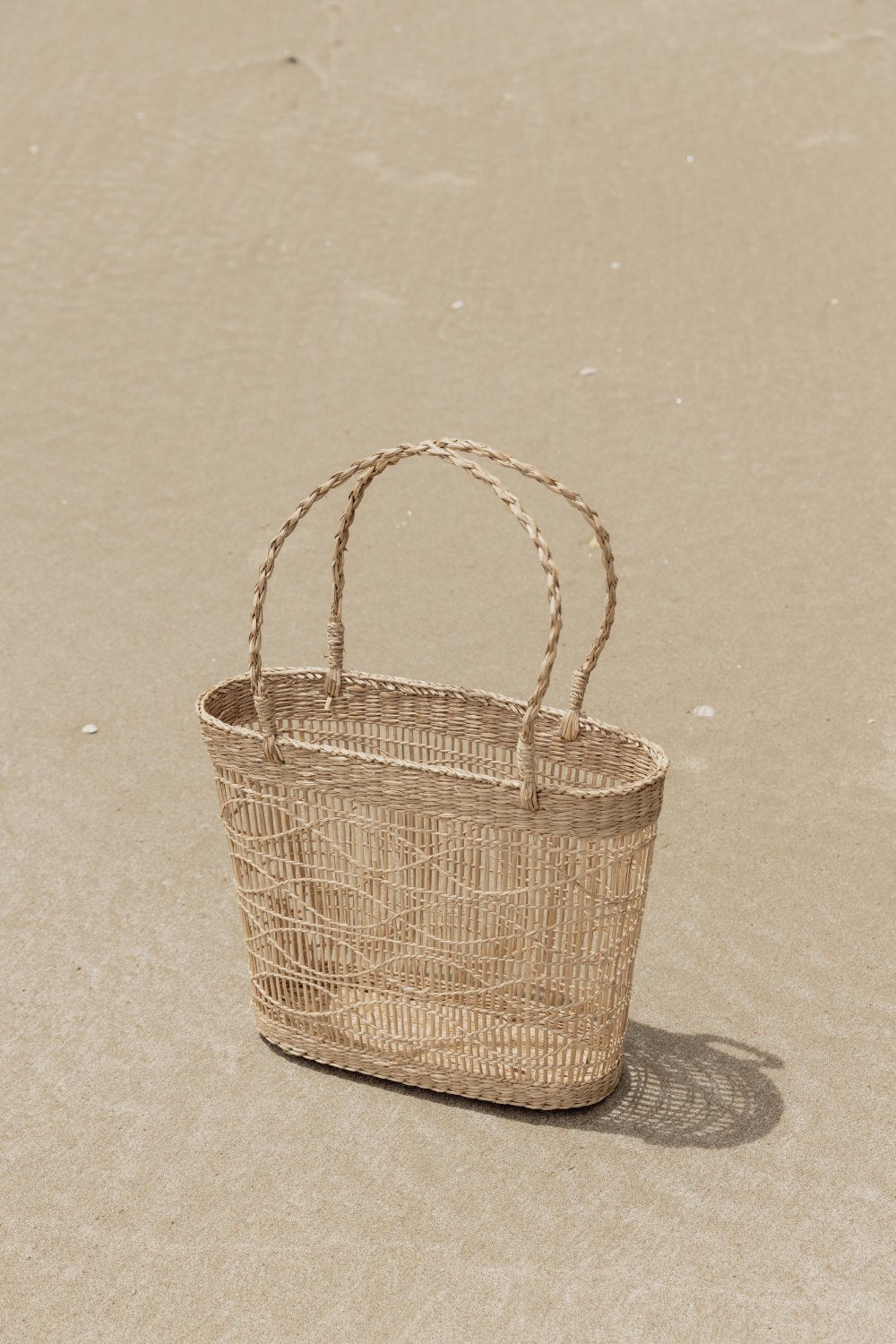 Rattan Basket Bag